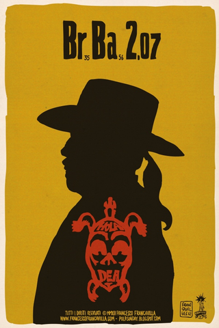 Illustration for article titled Breaking Bad's episodes as stark, minimalist posters